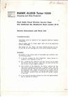 Aldis Ltd Tudor 1000 manual. Camera Instructions.